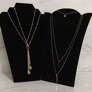 Premier Designs High Fashion Jewelry combo 2 necklaces